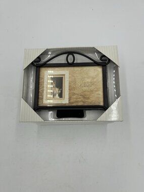 New Fetco Home Decor 4 X 6 Brown Bronze Metal Photo Frame